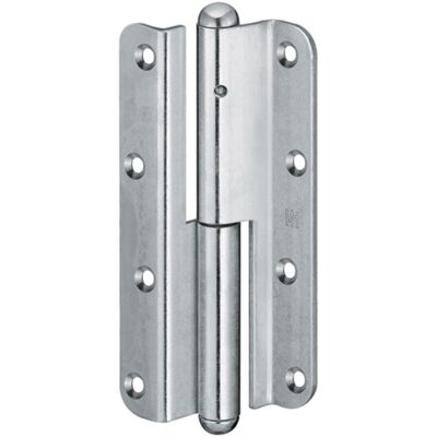 Bisagra de acero galvanizado QF1 140mm - Derecho Bisagra de acero galvanizado QF1 140mm - Derecho
