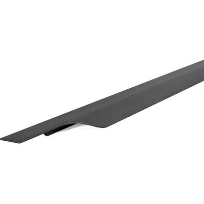 Tirador Embutido Vector. Aluminio. Negro Cepillado - Viefe Largo 897 Tirador Embutido Vector. Aluminio. Negro Cepillado - Viefe Largo 897