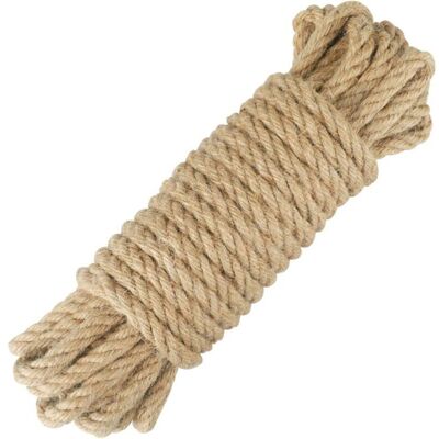 OEM Cuerda De Yute Y Cáñamo De 16 Mm De Grosor, 10 Metros De Largo, Para Proyectos De Bricolaje, Decoración De Muebles, Embalaje, Jardinería, Rascadores Para Gatos -crezuo OEM Cuerda De Yute Y Cáñamo De 16 Mm De Grosor, 10 Metros De Largo, Para Proyectos De Bricolaje, Decoración De Muebles, Embalaje, Jardinería, Rascadores Para Gatos -crezuo