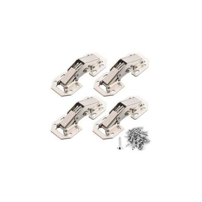 OEM 4 Bisagras De 90° Para Puertas De Armario Con Tornillos, Amortiguador, Pistón De Compresión, Soporte Elevador, Accesorios Para Muebles, Bisagra De Esquina, 77 Mm X 32 Mm - Crezuo OEM 4 Bisagras De 90° Para Puertas De Armario Con Tornillos, Amortiguador, Pistón De Compresión, Soporte Elevador, Accesorios Para Muebles, Bisagra De Esquina, 77 Mm X 32 Mm - Crezuo