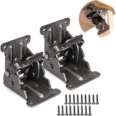 OEM Bisagra Para Muebles, Paquete De 2, Soporte Plegable, Bisagras Autoblocantes, Bisagra Plegable De Pared, Bloqueo De Extensión OEM Bisagra Para Muebles, Paquete De 2, Soporte Plegable, Bisagras Autoblocantes, Bisagra Plegable De Pared, Bloqueo De Extensión