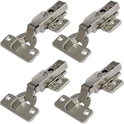 OEM Bisagras Fijas De Acero Inoxidable Para Armarios Con 4 Bisagras, Bisagras De Cierre Silencioso Para Puertas -crezuo OEM Bisagras Fijas De Acero Inoxidable Para Armarios Con 4 Bisagras, Bisagras De Cierre Silencioso Para Puertas -crezuo