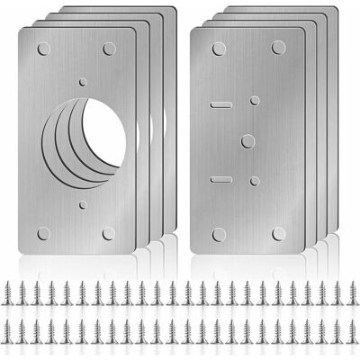 OEM Kit De Reparación De Bisagras De 8 Piezas Para Puertas De Armarios Con Tornillos, Para Madera - Crezuo OEM Kit De Reparación De Bisagras De 8 Piezas Para Puertas De Armarios Con Tornillos, Para Madera - Crezuo