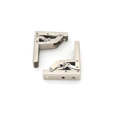OEM Soporte De Bisagra Plegable De 90 Grados Reforzado De 4 Piezas Para Bisagras De Gabinetes, Soporte Oculto, Accesorios Para Muebles De Marco De Mesa - Crezuo OEM Soporte De Bisagra Plegable De 90 Grados Reforzado De 4 Piezas Para Bisagras De Gabinetes, Soporte Oculto, Accesorios Para Muebles De Marco De Mesa - Crezuo