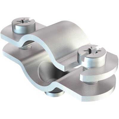 Obo Bettermann Abrazadera Distanciadora Con Conexión Roscada M6 8-12mm Acero Cincado Galvánico, 1366122 Obo Bettermann Abrazadera Distanciadora Con Conexión Roscada M6 8-12mm Acero Cincado Galvánico, 1366122