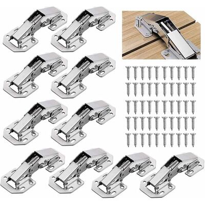 OEM (bisagra Para Muebles De 3 Pulgadas Y 90°), 10 Bisagras Para Puertas De Armarios, Bisagras Para Puertas De Cocina, Bisagra Invisible, Compatible Con Tornillos, Adecuada OEM (bisagra Para Muebles De 3 Pulgadas Y 90°), 10 Bisagras Para Puertas De Armarios, Bisagras Para Puertas De Cocina, Bisagra Invisible, Compatible Con Tornillos, Adecuada