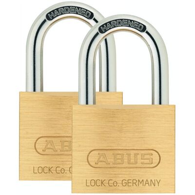 2 Cadenas De Latón Ligero De 40 Mm Blist - Abus 2 Cadenas De Latón Ligero De 40 Mm Blist - Abus