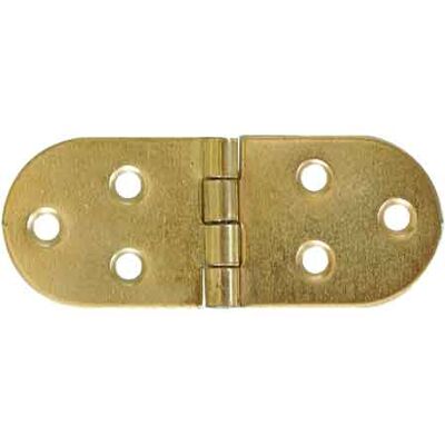 BRICO DEA Bisagra De Pletina 80x30 Mm Sin Tope - Latonada BRICO DEA Bisagra De Pletina 80x30 Mm Sin Tope - Latonada