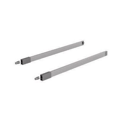 Conjunto de Rieles Laterales ArciTech - 450mm - Plata - Izquierda/Derecha - Sistema de Estantería Conjunto de Rieles Laterales ArciTech - 450mm - Plata - Izquierda/Derecha - Sistema de Estantería