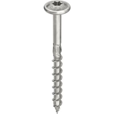 Tornillo Heco Topix-Plus - Ø6x120mm - Cabeza ancha - Rosca parcial - T30 - Caja 100 Tornillo Heco Topix-Plus - Ø6x120mm - Cabeza ancha - Rosca parcial - T30 - Caja 100