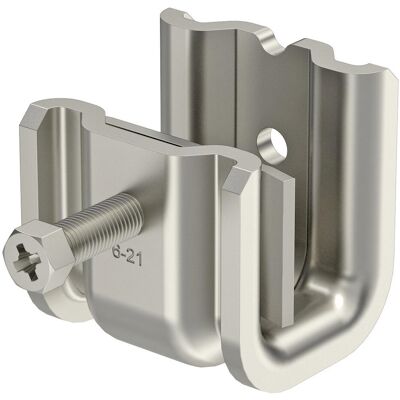 Obo Bettermann Brida De Soporte Versión Pesada 6-21mm Acero Inoxidable, Resistente Al Óxido Brillante, Postratado, 1486234 Obo Bettermann Brida De Soporte Versión Pesada 6-21mm Acero Inoxidable, Resistente Al Óxido Brillante, Postratado, 1486234