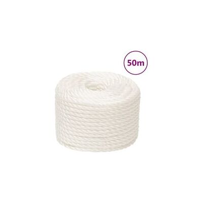 OEM Cuerda De Trabajo De Polipropileno Blanca De 10 Mm X 50 M - Crezuo OEM Cuerda De Trabajo De Polipropileno Blanca De 10 Mm X 50 M - Crezuo