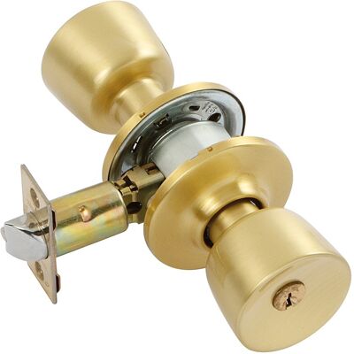Tesa - 3502-UO-LP - Latón pulido - 60-70 mm - Pomos para puertas Tesa - 3502-UO-LP - Latón pulido - 60-70 mm - Pomos para puertas