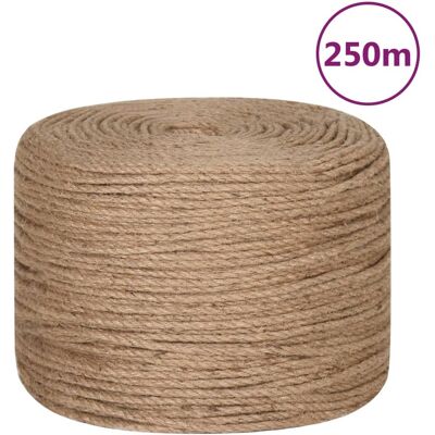 Cuerda De Yute 250 M De Longitud Y 6 Mm De Grosor Vidaxl Cuerda De Yute 250 M De Longitud Y 6 Mm De Grosor Vidaxl