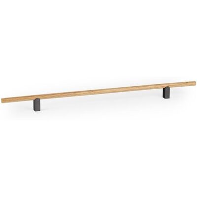Tirador Viefe Kumo Wood - 480mm (cc320mm) Negro Titanium + Roble Tirador Viefe Kumo Wood - 480mm (cc320mm) Negro Titanium + Roble