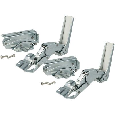 Vhbw 4x Bisagra De Puerta Compatible Con Aeg Ki4ae16 2244-4i, Ki4ae18, Ki4ae17, Ki6aen5, Ki6aem1, Z81200i Nevera - Kit De Reparación Vhbw 4x Bisagra De Puerta Compatible Con Aeg Ki4ae16 2244-4i, Ki4ae18, Ki4ae17, Ki6aen5, Ki6aem1, Z81200i Nevera - Kit De Reparación