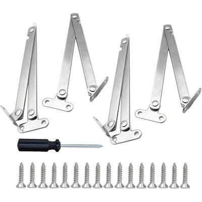 OEM Juego De 4 Bisagras Plegables, Bisagras Giratorias Para Tapas, Bisagras Para Muebles, Bisagras Para Puertas De Armarios Plegables Con Tornillos Y Destornillador, Para Mesas Plegables De Pared, Puertas OEM Juego De 4 Bisagras Plegables, Bisagras Giratorias Para Tapas, Bisagras Para Muebles, Bisagras Para Puertas De Armarios Plegables Con Tornillos Y Destornillador, Para Mesas Plegables De Pared, Puertas
