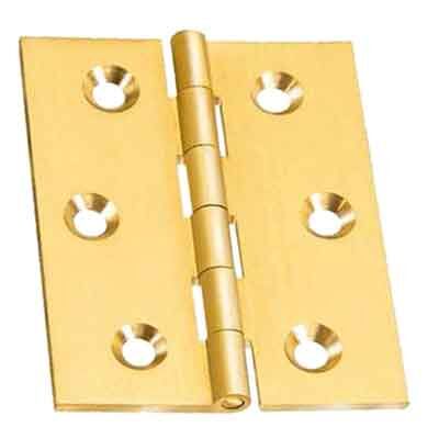 BRICO DEA Bisagra Empotrada Plana 70x55 Mm - Bronceada BRICO DEA Bisagra Empotrada Plana 70x55 Mm - Bronceada