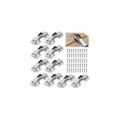 OEM Bisagras Ocultas Para Armarios, Bisagras Empotradas, Bisagras Para Puertas De Armarios Con Tornillos, 4 Pulgadas, 10 Piezas - Crezuo OEM Bisagras Ocultas Para Armarios, Bisagras Empotradas, Bisagras Para Puertas De Armarios Con Tornillos, 4 Pulgadas, 10 Piezas - Crezuo