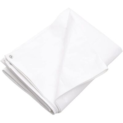 vidaXL Blanco 3x5m Lona - A Prueba de Agua y Resistente vidaXL Blanco 3x5m Lona - A Prueba de Agua y Resistente