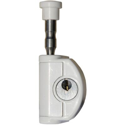 Abus Modelo Cierre De Varilla Blanco Para Ventana Corredera Abus Modelo Cierre De Varilla Blanco Para Ventana Corredera