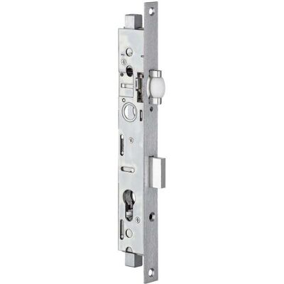 Cerradura ASSA ABLOY de 3 puntos - Perfil europeo - Acero zincado - Cerradura Cerradura ASSA ABLOY de 3 puntos - Perfil europeo - Acero zincado - Cerradura