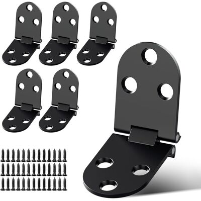 OEM 6 Piezas De Bisagras Negras De Bandeja Abatible De 180 Grados Para Mesa Plegable, Bisagra De Palanca, Bisagras Para Mesa Plegable, Gabinete OEM 6 Piezas De Bisagras Negras De Bandeja Abatible De 180 Grados Para Mesa Plegable, Bisagra De Palanca, Bisagras Para Mesa Plegable, Gabinete