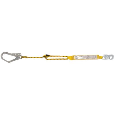 SEKURECO Cuerda Trenzada De 1.98 M Con Mosquetones Y Absorbedor SEKURECO Cuerda Trenzada De 1.98 M Con Mosquetones Y Absorbedor