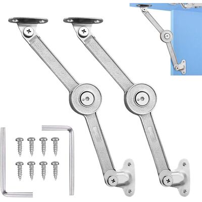 OEM Juego De 2 Bisagras De Soporte Para Tapas Con Cierre Suave - Para Puertas De Cocina Y Armarios, Ángulo De Apertura 75°/90°/110° OEM Juego De 2 Bisagras De Soporte Para Tapas Con Cierre Suave - Para Puertas De Cocina Y Armarios, Ángulo De Apertura 75°/90°/110°