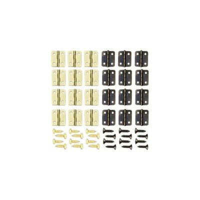 OEM 100 Piezas De Bisagras, Bisagras Plegables De 13-16 Mm, Bisagras Pequeñas Para Bricolaje, Mini Conectores De Bisagra Para Herrajes De Muebles Del Hogar, Protección De Armarios, Puertas Y Cajones - Con OEM 100 Piezas De Bisagras, Bisagras Plegables De 13-16 Mm, Bisagras Pequeñas Para Bricolaje, Mini Conectores De Bisagra Para Herrajes De Muebles Del Hogar, Protección De Armarios, Puertas Y Cajones - Con