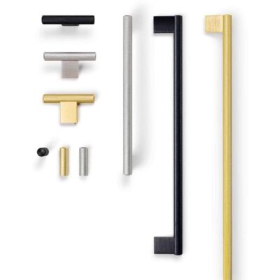 VIEFE Tirador Graf Mini 0430 - Latón Oscuro Cepillado / 1200-1178-598mm VIEFE Tirador Graf Mini 0430 - Latón Oscuro Cepillado / 1200-1178-598mm