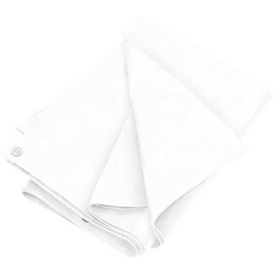 vidaXL 180 g/m² 4x8 m Lona Blanca HDPE - Cubierta para Camping vidaXL 180 g/m² 4x8 m Lona Blanca HDPE - Cubierta para Camping