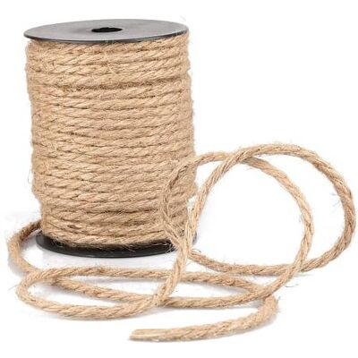 CABLEPELADO Cuerda De Cañamo Natural 100 M 12 Mm Marron CABLEPELADO Cuerda De Cañamo Natural 100 M 12 Mm Marron