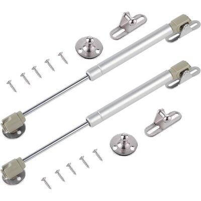 DPZO Bisagras Para Muebles, 2 Unidades Amortiguadores Hidráulicos Para Maletero 40 N 270 Mm Resortes De Gas De Acero Inoxidable Amortiguadores Para Puertas De Cocina Con Tornillos (plateados) DPZO Bisagras Para Muebles, 2 Unidades Amortiguadores Hidráulicos Para Maletero 40 N 270 Mm Resortes De Gas De Acero Inoxidable Amortiguadores Para Puertas De Cocina Con Tornillos (plateados)
