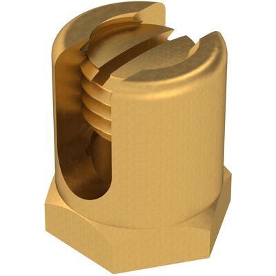 OBO Bettermann EKL 25 M6 - Tornillo de tierra para cables de 4-50 mm² OBO Bettermann EKL 25 M6 - Tornillo de tierra para cables de 4-50 mm²