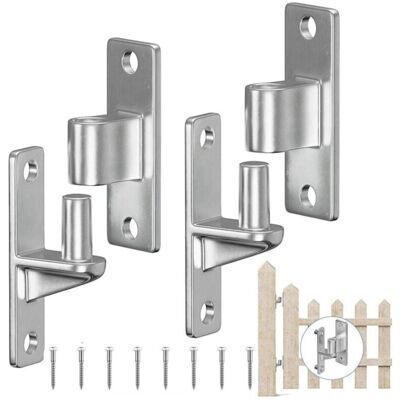 OEM 2 Pares De Bisagras Para Portón, Bisagras De Acero Inoxidable 304 De Alta Resistencia, Bisagras De Montaje En Pared Para Portón De Granja OEM 2 Pares De Bisagras Para Portón, Bisagras De Acero Inoxidable 304 De Alta Resistencia, Bisagras De Montaje En Pared Para Portón De Granja
