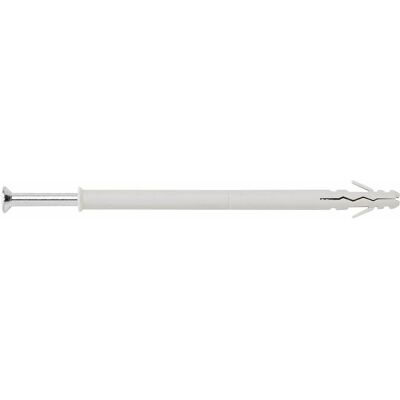 Index - Taco Martillo Con 2 Alas - Tornillo Cabeza Avellanada - Poliamida 6.6 10 X 100 Ø10 - Caja De 100 Index - Taco Martillo Con 2 Alas - Tornillo Cabeza Avellanada - Poliamida 6.6 10 X 100 Ø10 - Caja De 100