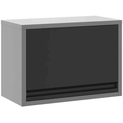 Gabinete de herramientas vidaXL montado en la pared - 50x25x35cm, Negro Gabinete de herramientas vidaXL montado en la pared - 50x25x35cm, Negro