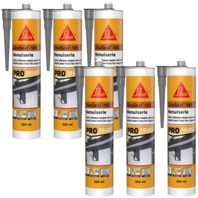 Sika Sellador 6-Pack - Gris - 300ml - Sellador - Material de Construcción Sika Sellador 6-Pack - Gris - 300ml - Sellador - Material de Construcción