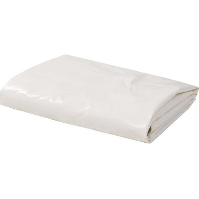 vidaXL Lona - 4x6m Blanco Resistente y Duradera vidaXL Lona - 4x6m Blanco Resistente y Duradera