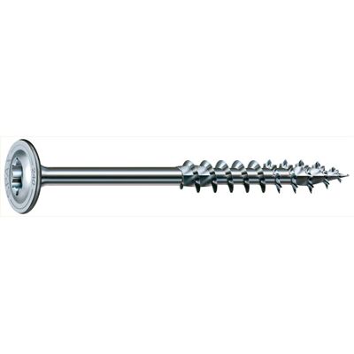 Tornillo de madera SPAX 8x160mm - Zincado, Torx, Pack de 16 Tornillo de madera SPAX 8x160mm - Zincado, Torx, Pack de 16