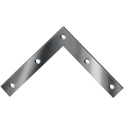 Vormann - Escuadra De Esquina L.100x100mm An.15mm S.1.5mm Sta Azul Crudo Galvanizado (por 20) Vormann - Escuadra De Esquina L.100x100mm An.15mm S.1.5mm Sta Azul Crudo Galvanizado (por 20)