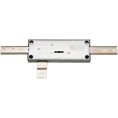 MOTTURA 45853 Cerradura de cortina de 3 puntos zincada - Cerradura MOTTURA 45853 Cerradura de cortina de 3 puntos zincada - Cerradura