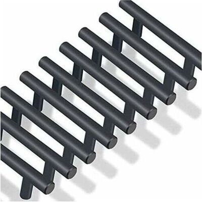 GOTRAYS 20 Piezas Barra En T Tiradores De Puertas De Gabinetes De Cocina Cajón De Armario Muebles De Dormitorio Tirador Distancia Central Negra 64 Mm - Negro GOTRAYS 20 Piezas Barra En T Tiradores De Puertas De Gabinetes De Cocina Cajón De Armario Muebles De Dormitorio Tirador Distancia Central Negra 64 Mm - Negro