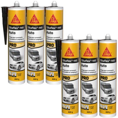 Sika 149 Rellenos autoadhesivos - Negro - 400g - Sellante para coches Sika 149 Rellenos autoadhesivos - Negro - 400g - Sellante para coches