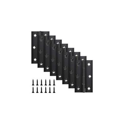 OEM Bisagras Plegables, 68 Mm × 38 Mm, Acero Inoxidable, Negras, Bisagra Pequeña Para Puertas, Ventanas Y Armarios, Con 48 Tornillos, Paquete De 8 - Crezuo OEM Bisagras Plegables, 68 Mm × 38 Mm, Acero Inoxidable, Negras, Bisagra Pequeña Para Puertas, Ventanas Y Armarios, Con 48 Tornillos, Paquete De 8 - Crezuo
