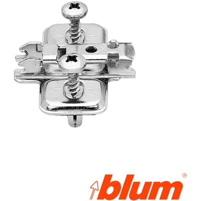 BLUM Caja De: 500 Uds. Base Cruz Acero Clip Top 0mm S.excentrica Teton 10 Mm BLUM Caja De: 500 Uds. Base Cruz Acero Clip Top 0mm S.excentrica Teton 10 Mm