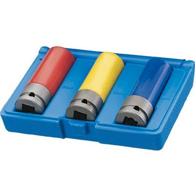Conjunto de dados de impacto portátil ASW - 3 piezas, 17/19/21 mm Conjunto de dados de impacto portátil ASW - 3 piezas, 17/19/21 mm