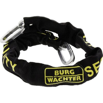 BURG WACHTER Cadena Antirrobo Skm 6/60 Con Funda Textil 60 Cm Burg BURG WACHTER Cadena Antirrobo Skm 6/60 Con Funda Textil 60 Cm Burg