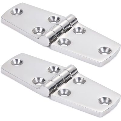 OEM Bisagras Para Puertas Marinas Bisagra De Acero Inoxidable Para Escotilla De Barco Bisagra Para Plataforma De Barco De Alta Resistencia Sus316 38 Mm X 102 Mm 2 Piezas OEM Bisagras Para Puertas Marinas Bisagra De Acero Inoxidable Para Escotilla De Barco Bisagra Para Plataforma De Barco De Alta Resistencia Sus316 38 Mm X 102 Mm 2 Piezas